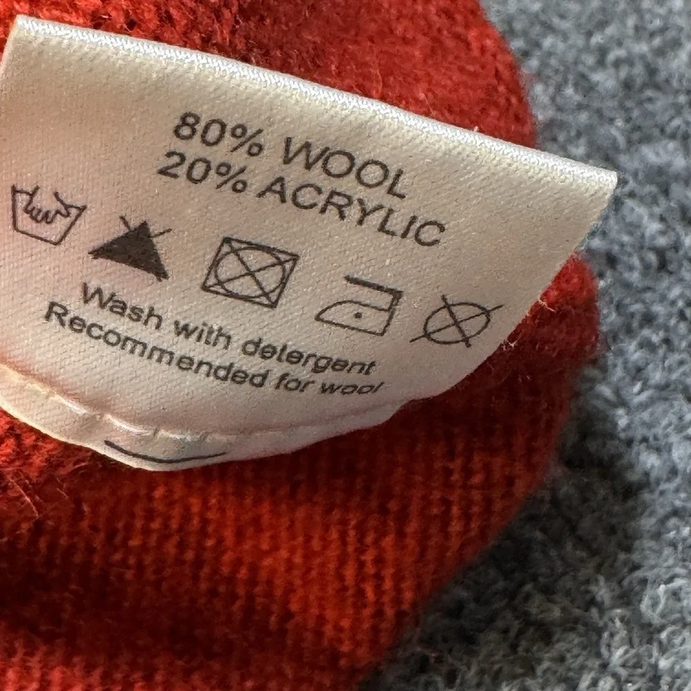 Barbour To Ki To Sweater Mens XL Red Wool Blend Limited Edition MKN0397RE51 Rare